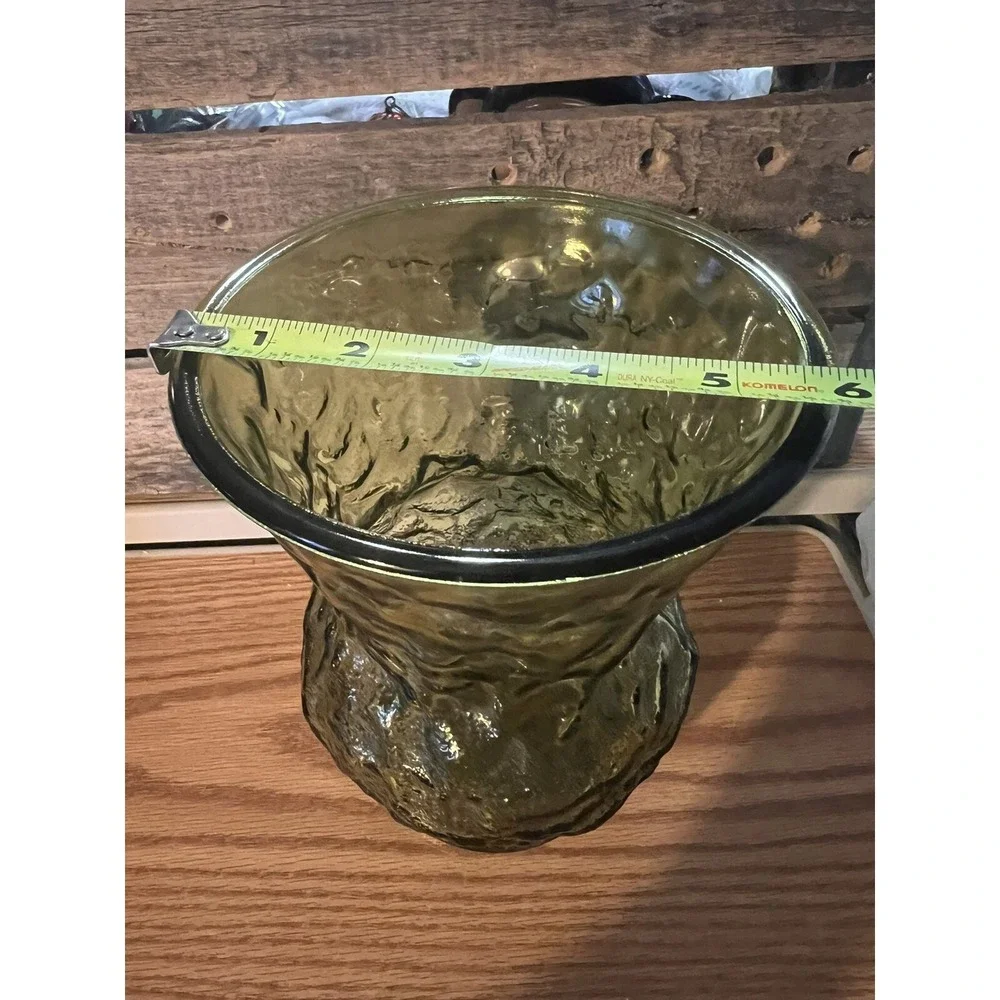 Vtg EO Brody Green Crinkle 8